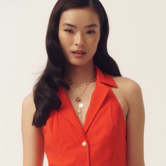 Anthropologie The Amelia Collared Mini Dress by Maeve - Picture 6 of 12